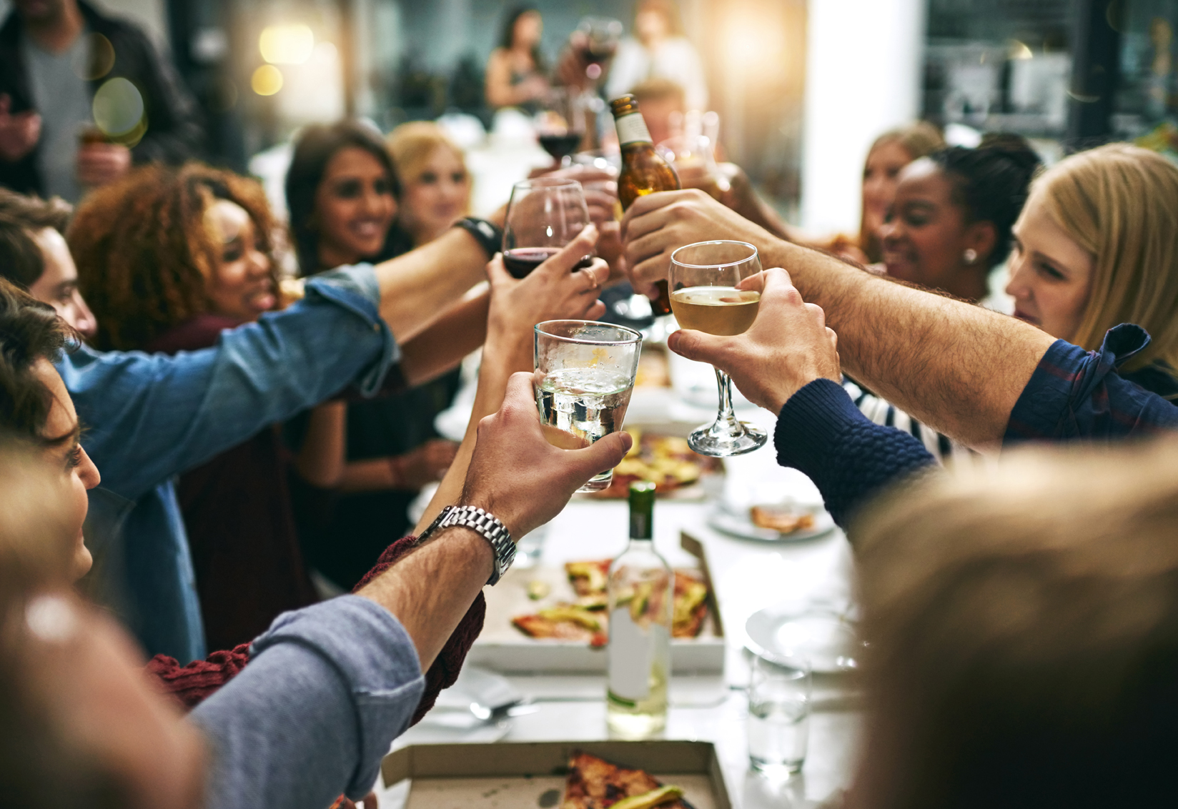 Dickory Docky Personal Concierge Services Glasgow image of people enjoying a dinner event